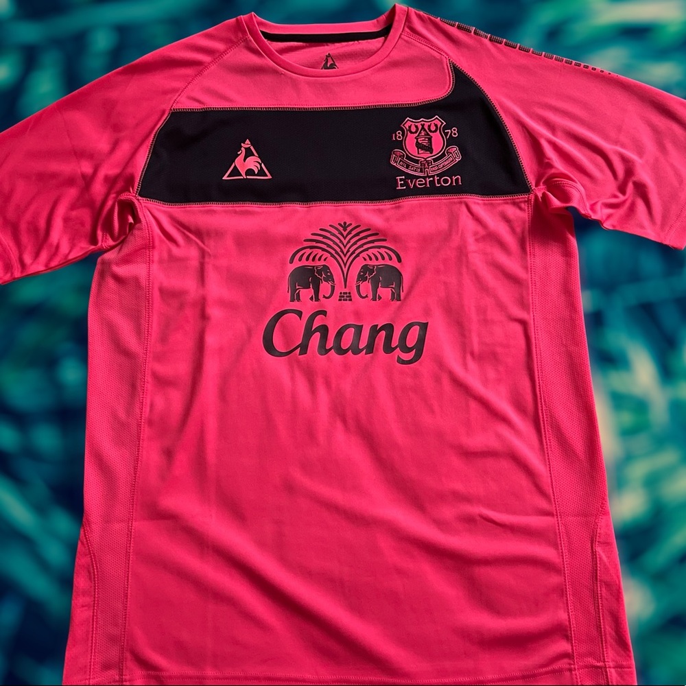 Everton away soccer Jersey 2010-11. Men size L